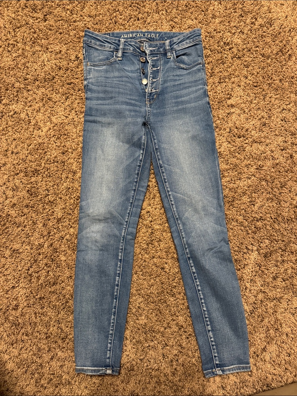 American Eagle Outfitters super high-rise jegging